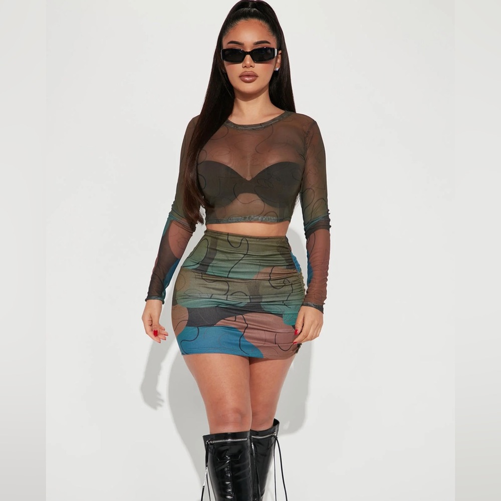 Let Me Find Out Skirt Set